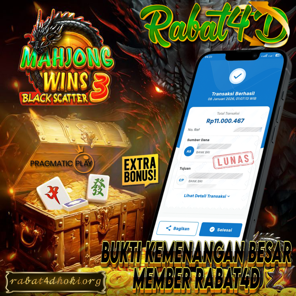 Bukti Kemenangan RABAT4D Gacor