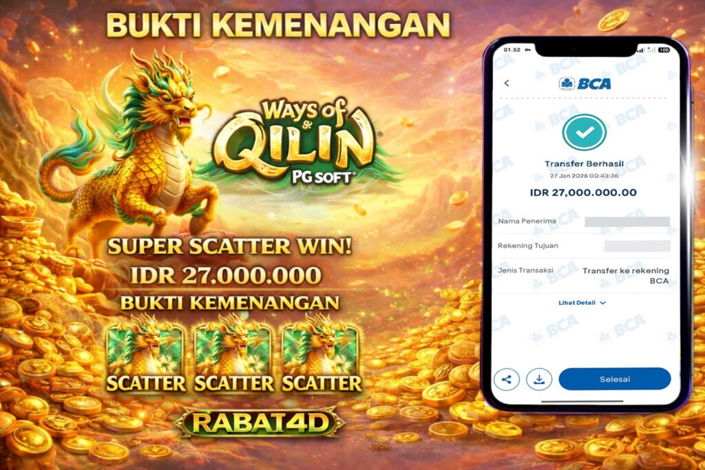 Bukti Kemenangan Member 27Januari