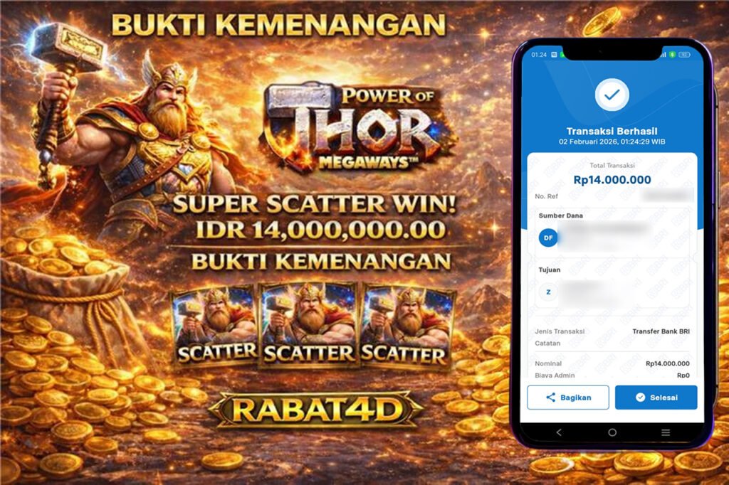 Bukti Kemenangan Member 02Februari