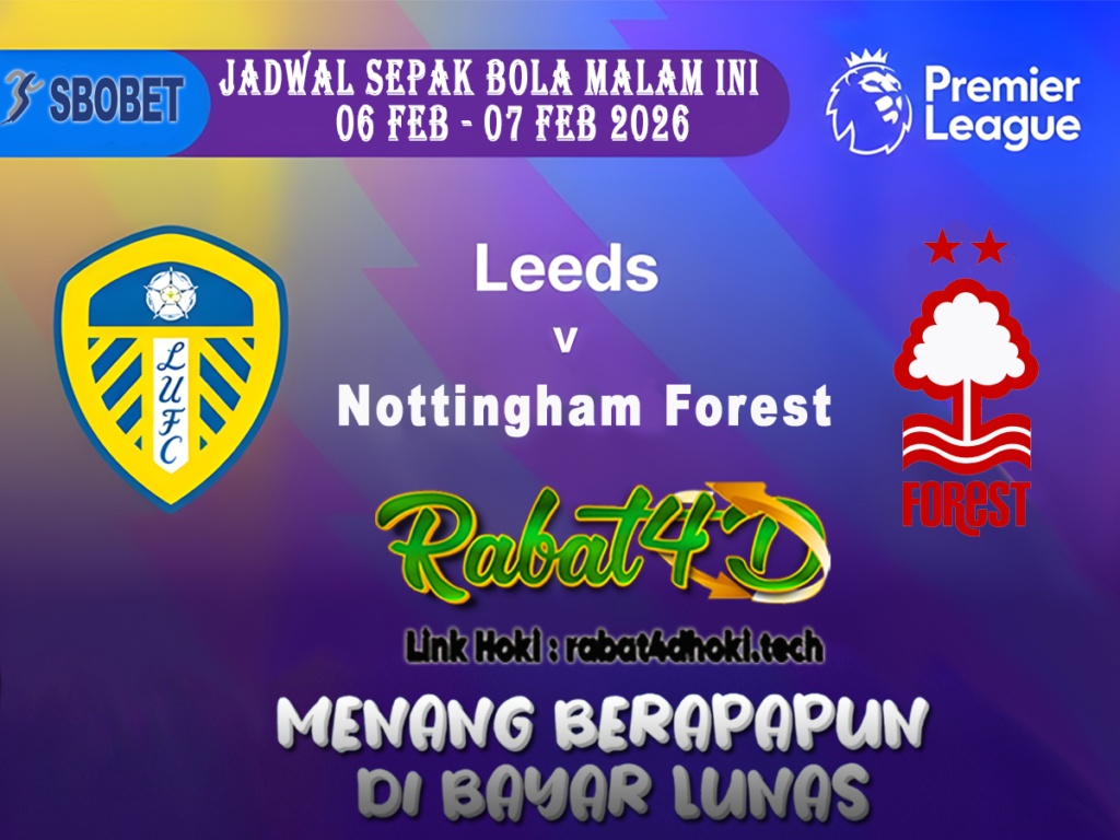 Jadwal Pertandingan Sepakbola 06-07 Februari 2026