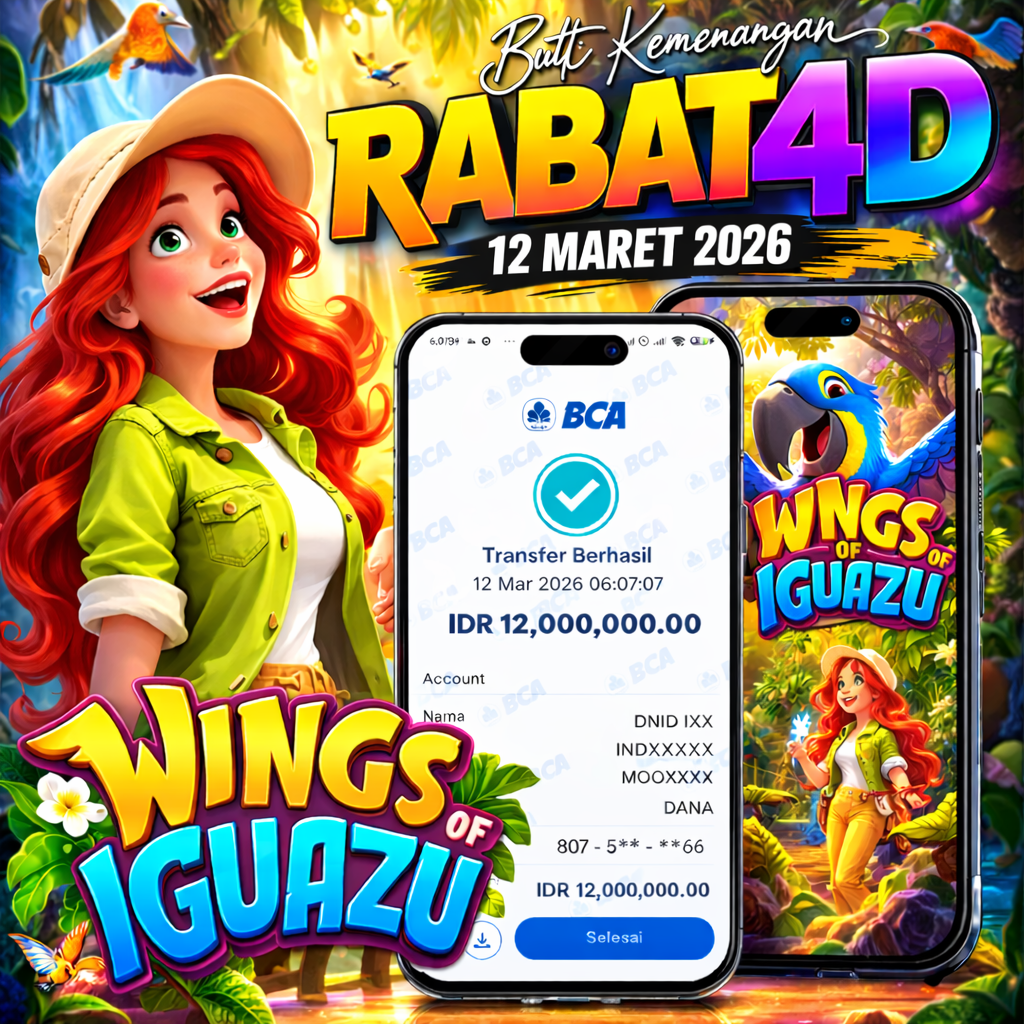 Kemenangan Member 12 Maret 2026 RABAT4D