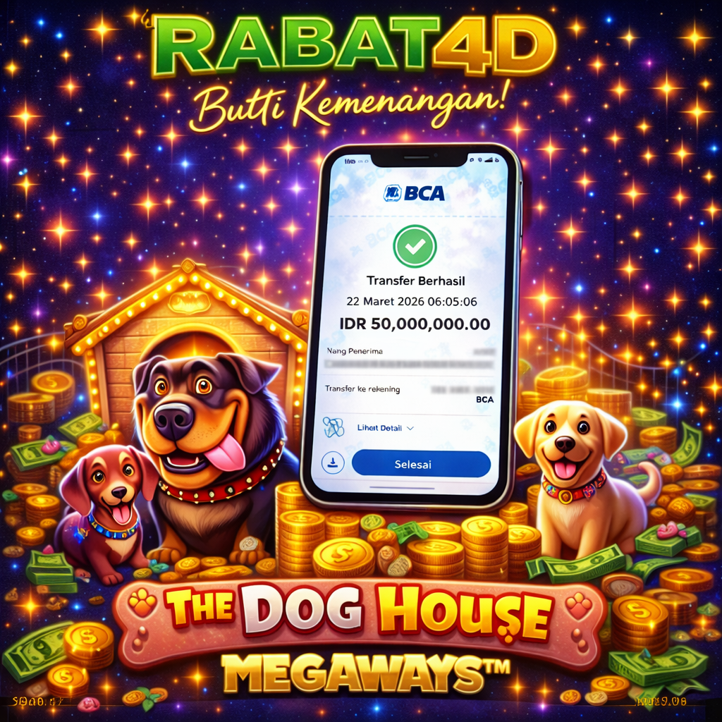 Kemenangan Member 22 Maret 2026 RABAT4D