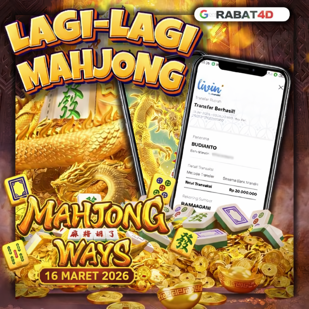 Kemenangan Member 16 Maret 2026 RABAT4D