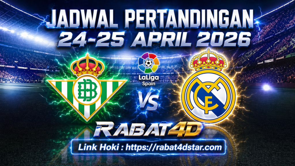 Jadwal Pertandingan Sepakbola 24April-25April 2026