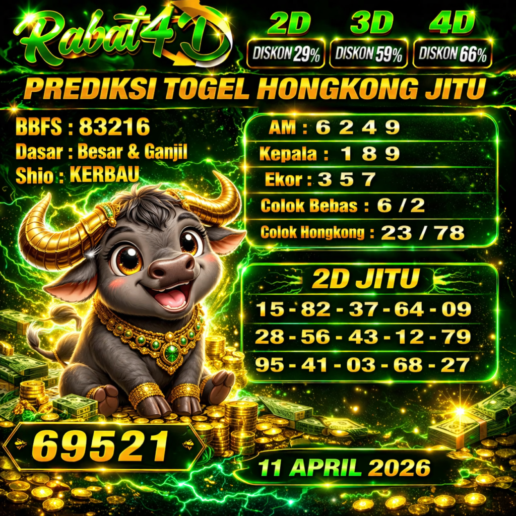 PREDIKSI TOGEL 11 APRIL 2026